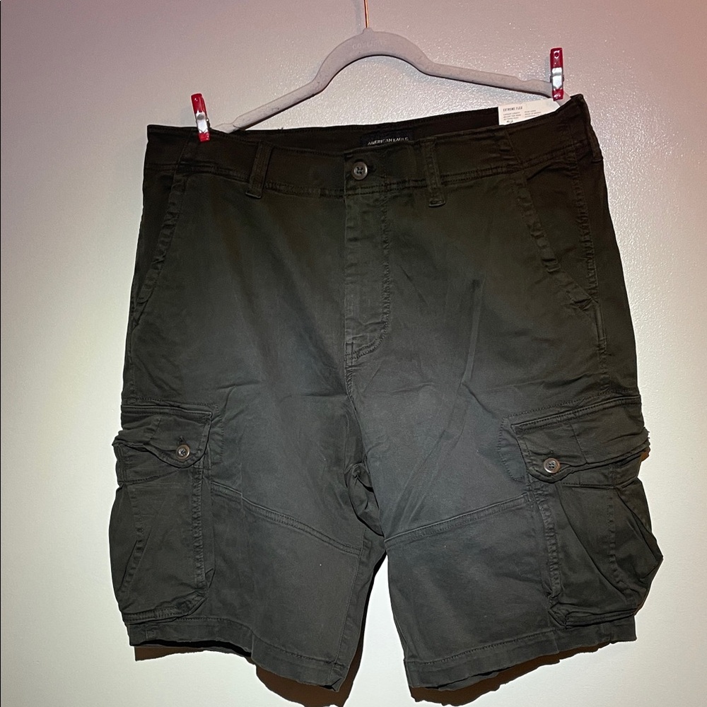 Men's Cargo Shorts in Black